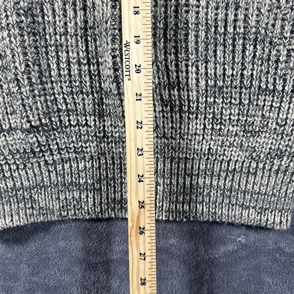 VTG 90s Fisherman Chunky Knit Crewneck Sweater Men’s L Knights Round Table Beige - Picture 3 of 12